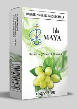 Maya Grape Mint Hubbly Flavour (10x 50g) Maya