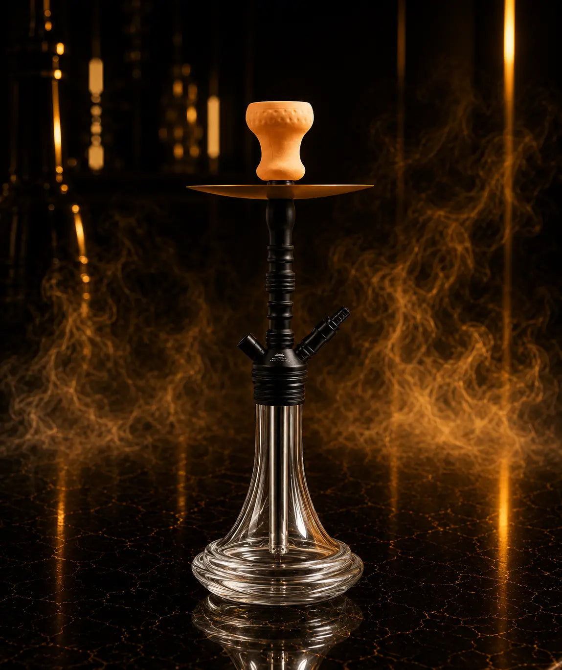 Premium 1-way Hookah Granite Shisha Lounge and Store