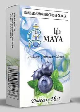 Maya Blueberry Mint Hubbly Flavour (10x 50g) Maya