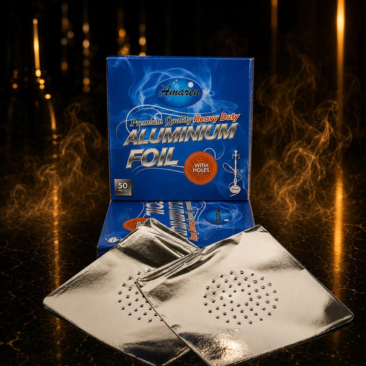 Aluminium Foil packs with holes - 50pcs Amaren