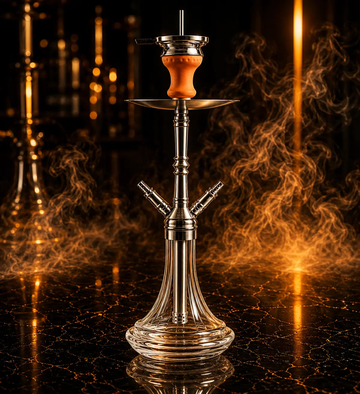 Premium 2-way Hookah Granite Shisha Lounge and Store
